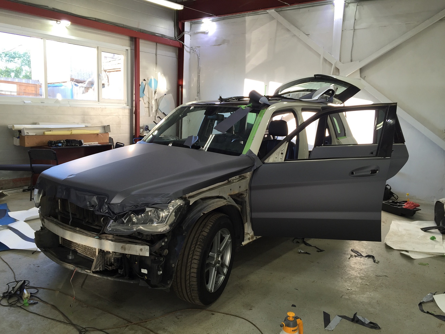 Оклейка Mercedes GLK