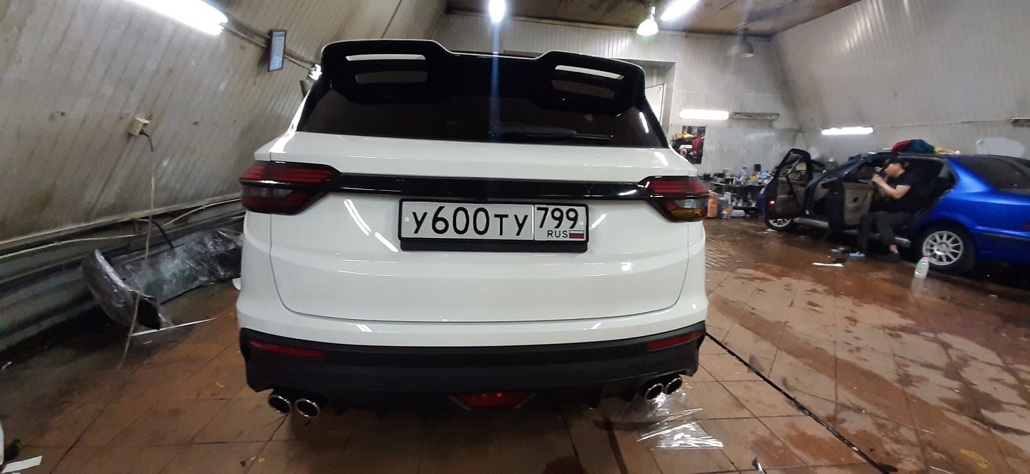 Антихром Geely Coolray