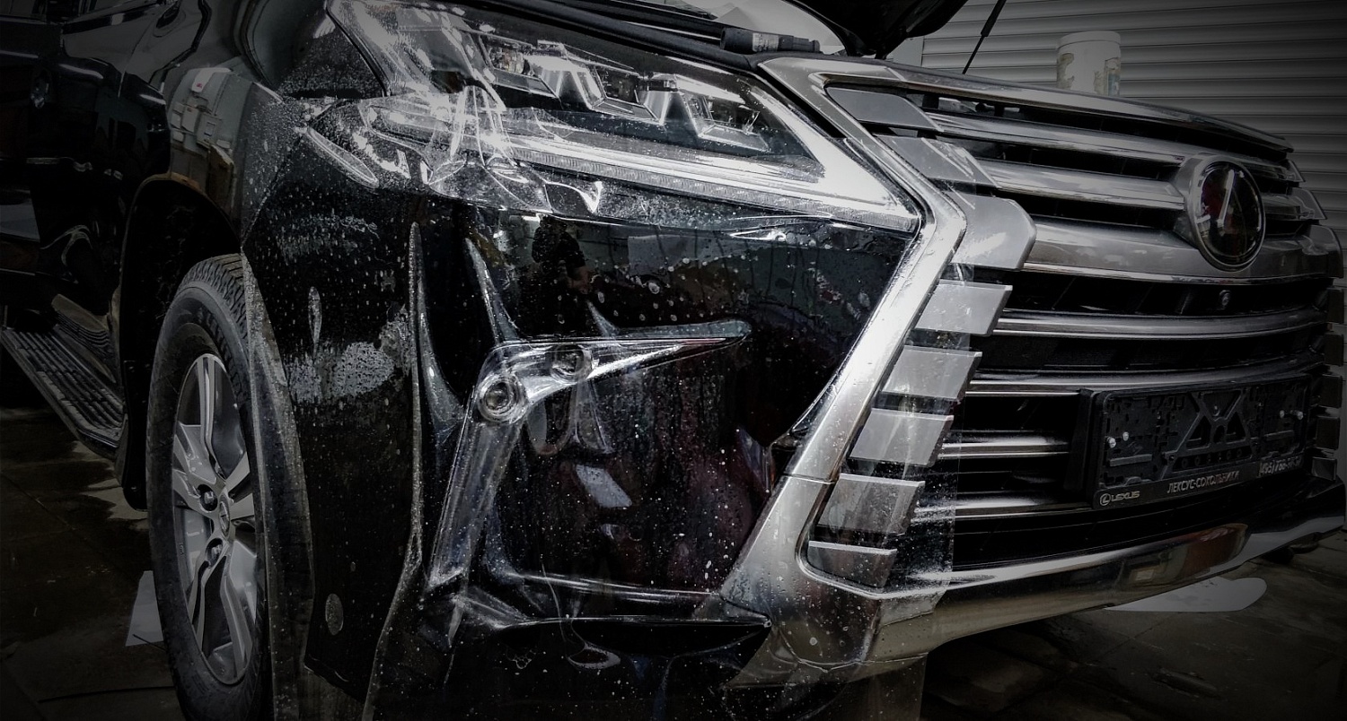 Оклейка пленкой Lexus LX