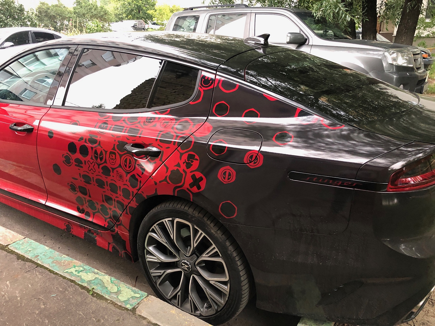 Оклейка пленкой Kia Optima