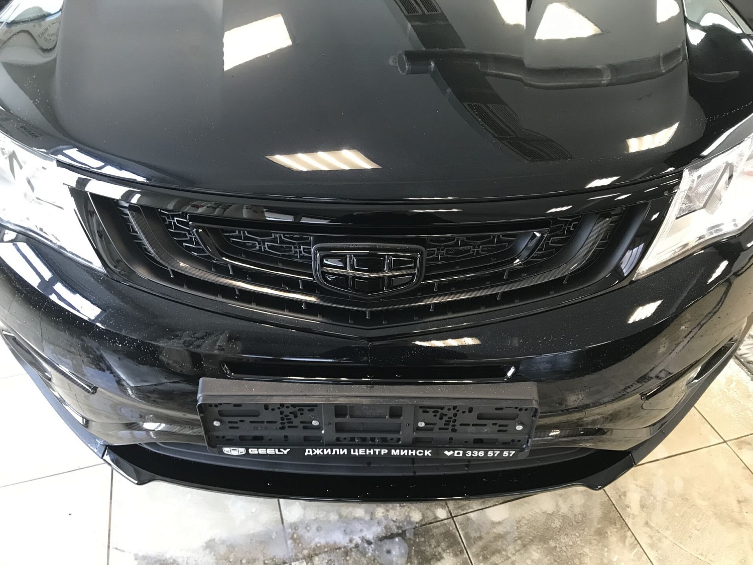 Антихром Geely Tugella